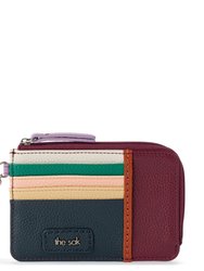Iris Card Wallet - Leather - Multi Patch