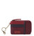 Iris Card Wallet - Leather - Cabernet Block