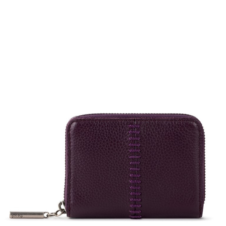 Iris Medium Wallet - Aubergine