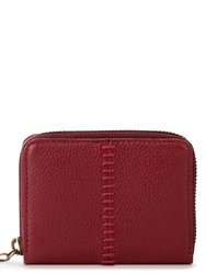 Iris Medium Wallet - Crimson