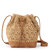 Ivy Drawstring Bucket Bag - Straw - Natural Primrose Straw