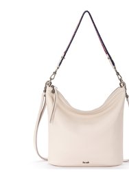 Jasmine Bucket Crossbody - Leather - Stone