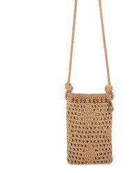 Josie Mini Crossbody Bag - Hand Crochet - Bamboo Sayulita