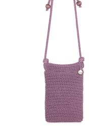 Josie Mini Crossbody Bag - Hand Crochet - Heather