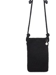 Josie Mini Crossbody Bag - Hand Crochet - Black