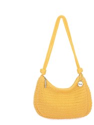 Josie Mini Shoulder Bag - Hand Crochet - Lemon Drop