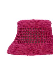 Lanie Bucket Hat - Hand Crochet - Pinkberry