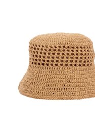 Lanie Bucket Hat - Hand Crochet - Bamboo