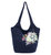 Large Tote - Denim Seascape