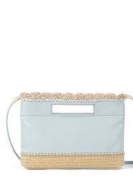 Linden Crossbody Bag - Leather - Chambray Espadrille