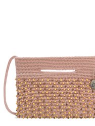 Linden Crossbody Bag - Hand Crochet - Seashell Beads