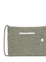 Linden Crossbody Bag - Hand Crochet - Sage Static