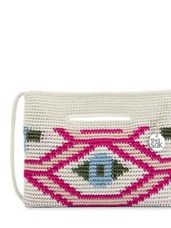 Linden Crossbody Bag - Hand Crochet - Natural Senang