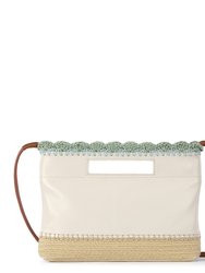 Linden Crossbody Bag - Leather - Stone Espadrille