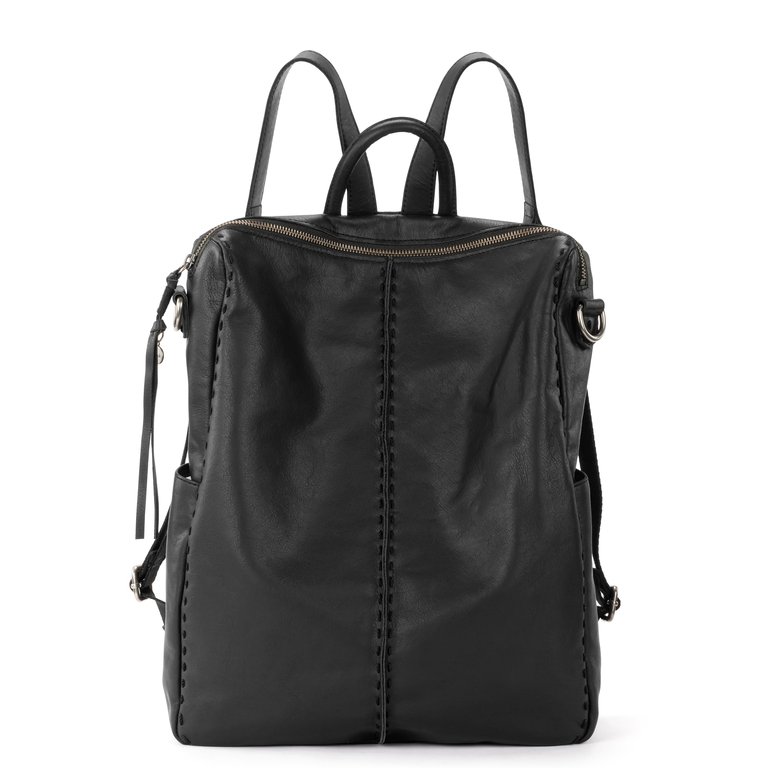 Los Feliz Backpack - Leather - Black