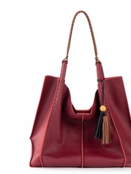 Los Feliz Large Tote - Unlined - Crimson