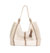 Los Feliz Large Tote - Eco Lined - Stone Crochet