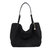 Los Feliz Large Tote - Hand Crochet - Black