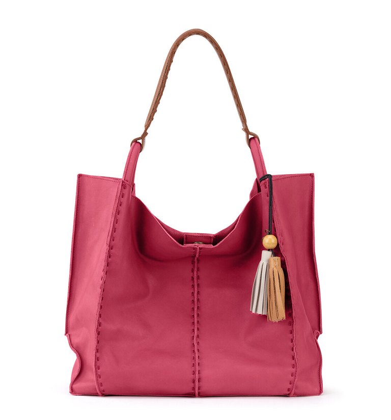 Los Feliz Large Tote - Unlined - Azalea