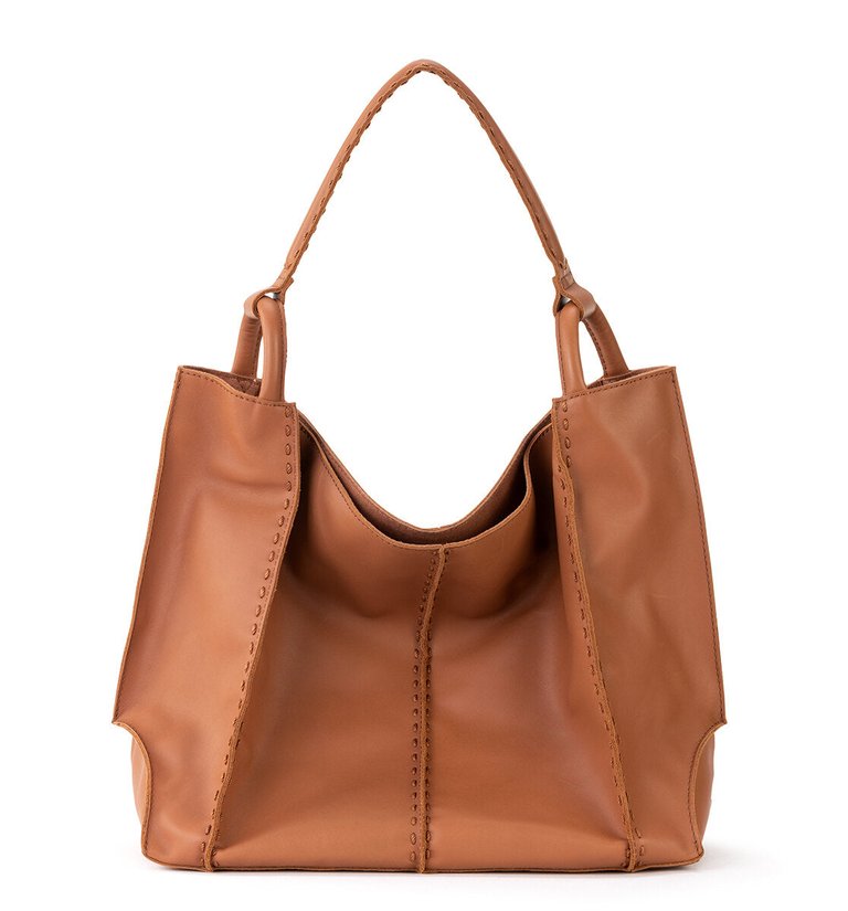 Los Feliz Large Tote - Eco Lined - Tobacco Vachetta