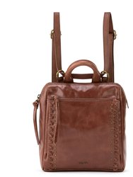 Loyola Mini Backpack - Leather - Teak
