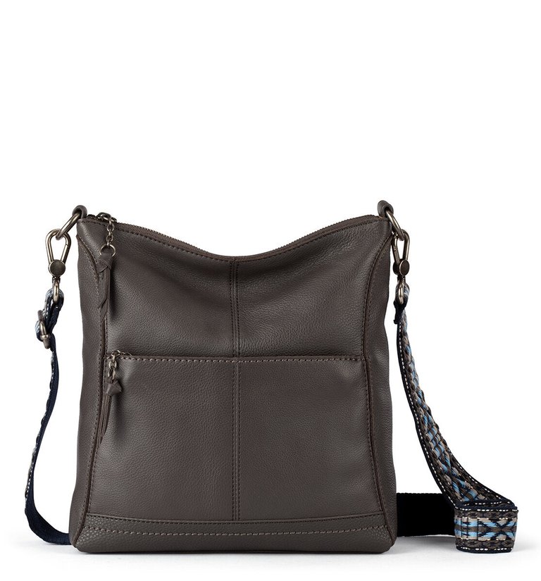 Lucia Crossbody Bag - Leather - Slate