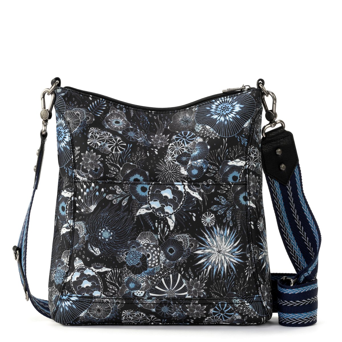 The SAK Eco Twill - Aubergine Lucia Crossbody Bag | Verishop