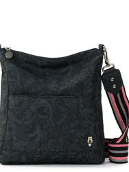 Lucia Crossbody Bag - Eco Twill - Black Tonal Spirit Desert