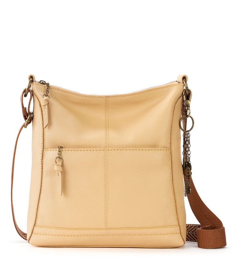 Lucia Crossbody Bag - Leather - Buttercup