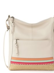 Lucia Crossbody Bag - Leather - Vibrant Block Espadrille