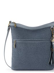 Lucia Crossbody Bag - Hand Crochet - Maritime