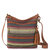 Lucia Crossbody Bag - Hand Crochet - Sunset Stripe