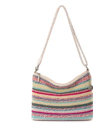 Lumi Crossbody Bag - Hand Crochet - Eden Stripe