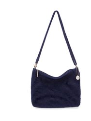 Lumi Crossbody Bag - Hand Crochet - Denim