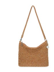Lumi Crossbody Bag - Hand Crochet - Rust Static