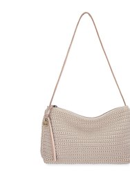 Mariposa Mini Shoulder Bag - Hand Crochet - Ecru