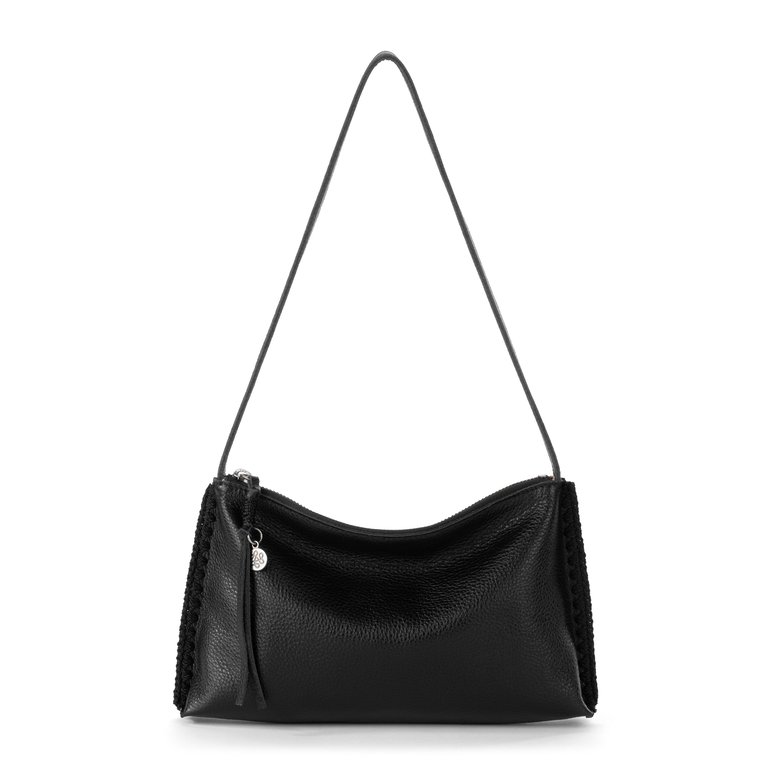 Mariposa Mini Shoulder Bag - Leather - Black