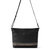 Melrose Leather Crossbody Handbag - Leather - Black Snake Block