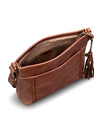 Melrose Leather Crossbody Handbag