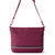 Melrose Leather Crossbody Handbag - Leather - Currant Block