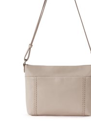 Melrose Leather Crossbody Handbag - Leather - Sand