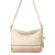 Melrose Leather Crossbody Handbag - Rose Shimmer Block