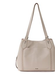 Melrose Leather Satchel - Leather - Sand