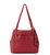 Melrose Leather Satchel - Leather - Crimson