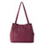 Melrose Leather Satchel - Leather - Currant