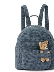 Misty Kids Backpack - Hand Crochet - Maritime Bear
