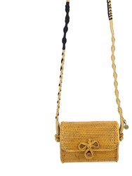 Nara Flap Crossbody - Straw - Tan