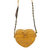 Nara Heart Crossbody Bag - Straw - Tan