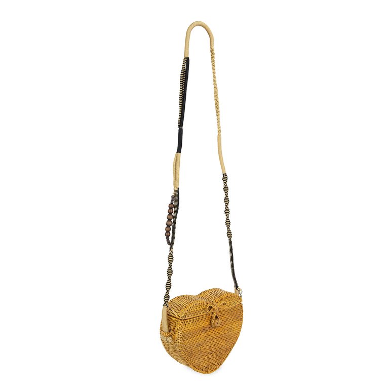 Nara Heart Crossbody Bag