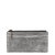 Neva Large Card Wallet - Leather - Black Silver Pebble